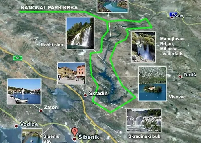 בית נופש House, 3 Brs, 100 Y Old, 14 Km Np Krka, 35 Km Sea